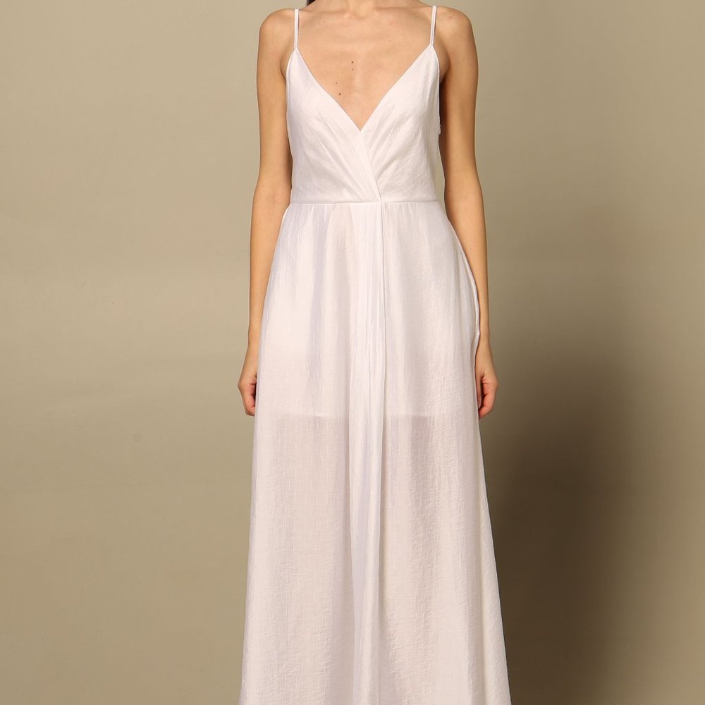 Emporio Armani v-neck long dress